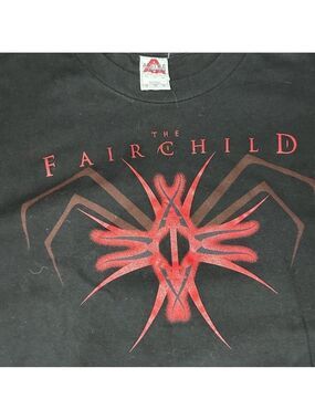 "Fairchild" Graphic t-shirt  Hard Rock 80's Band
